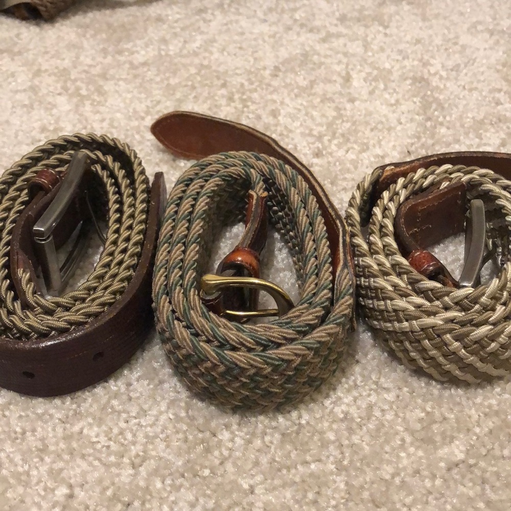 3 for 1 Stretch cloth belts